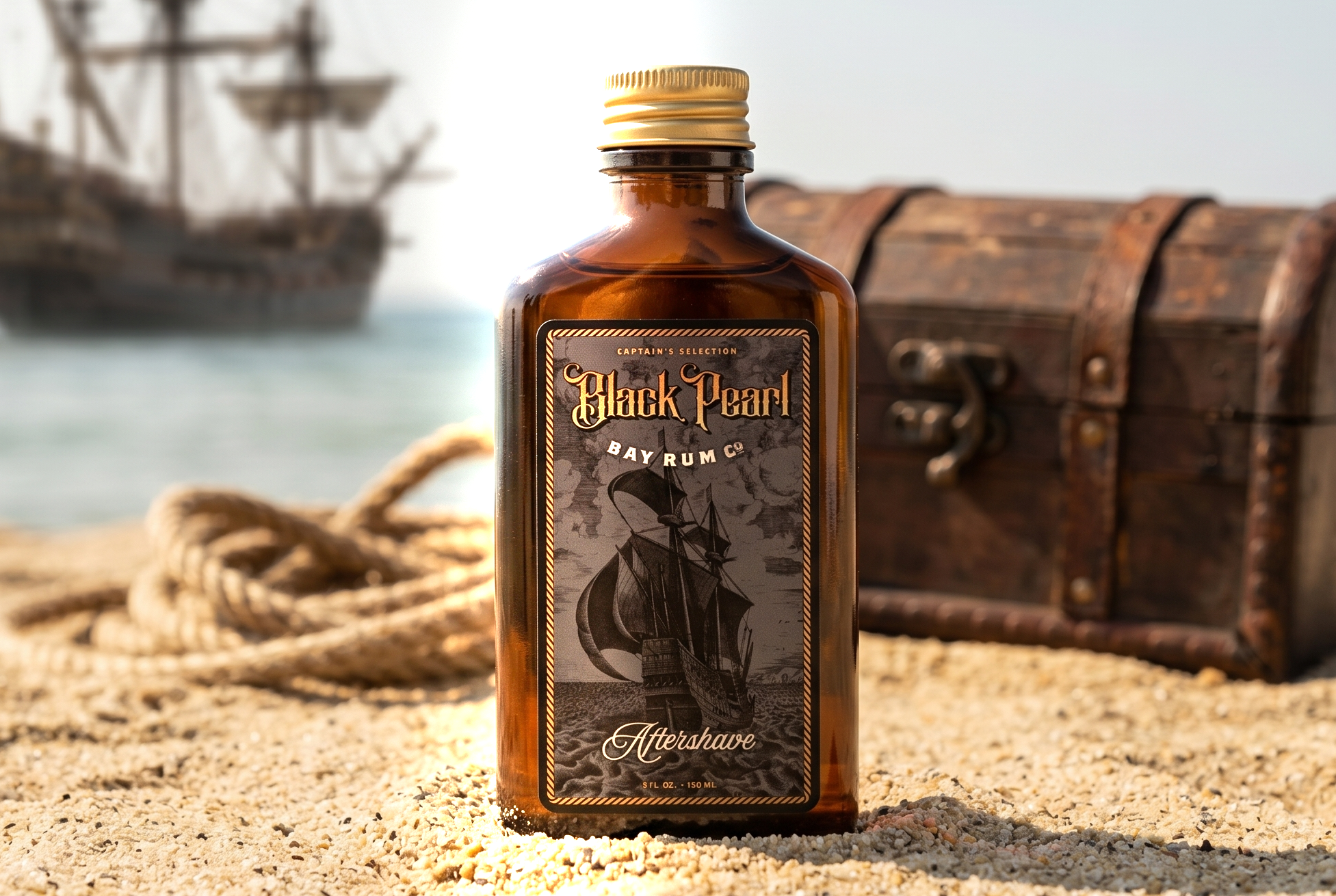 Black Pearl product packaging design